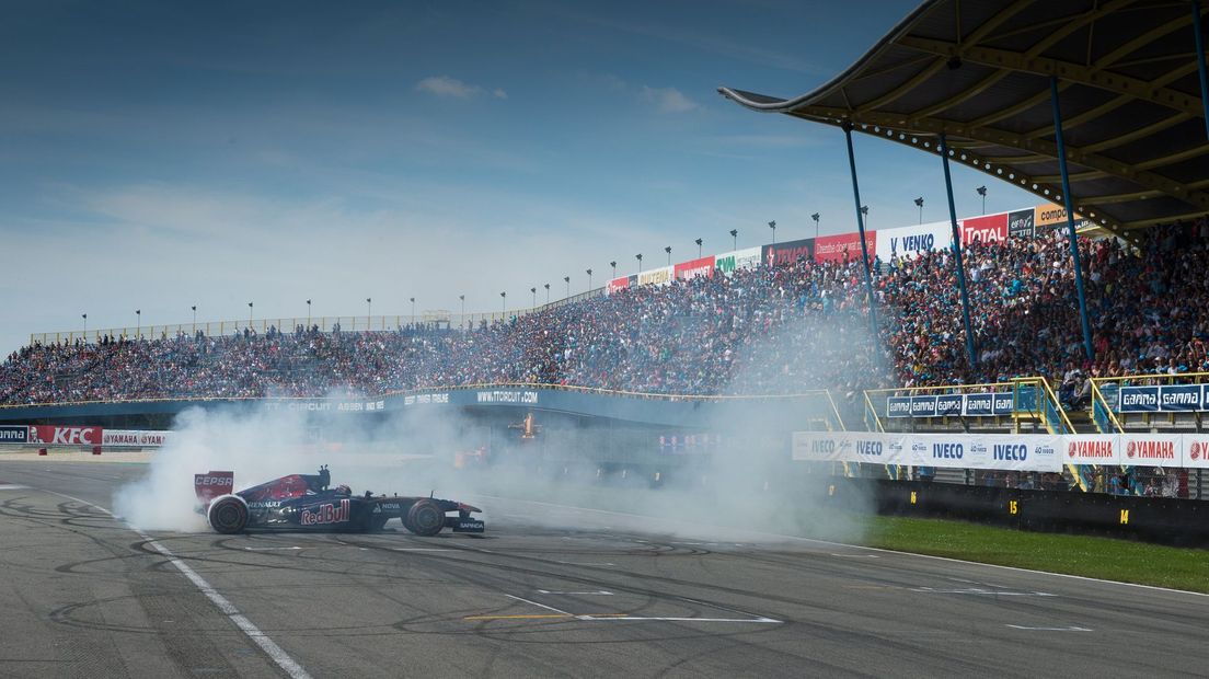 Max Verstappen was in 2015 bij de Gamma Racing Day al eens te gast op het TT Circuit