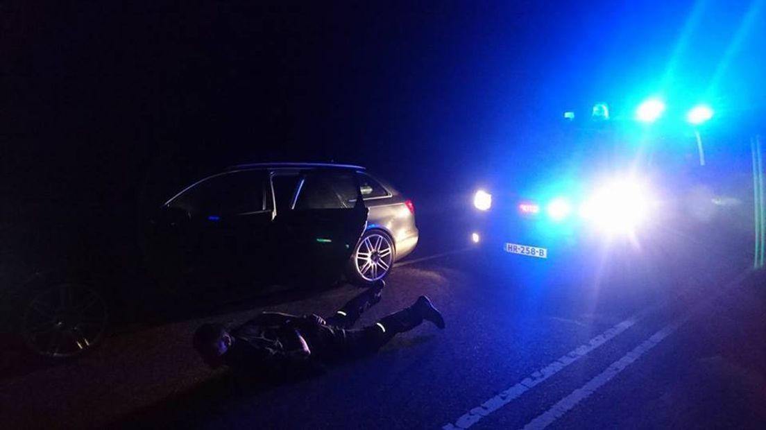 De politie heeft vannacht een aantal auto-inbrekers aangehouden bij Zierikzee