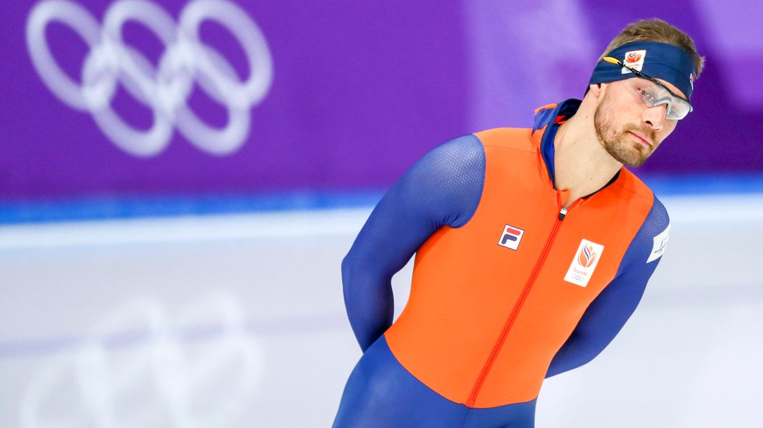 Kjeld Nuis komt morgen in actie op de 1500 meter (Rechten: ANP/Jerry Lampen)