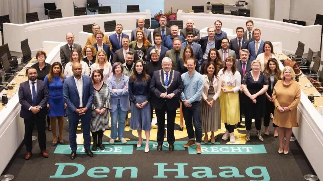 Nieuwe Haagse gemeenteraad in april 2022