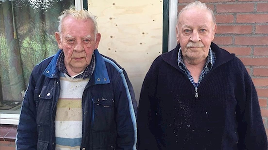 De bejaarde broers werden slachtoffer van een gewelddadige overval