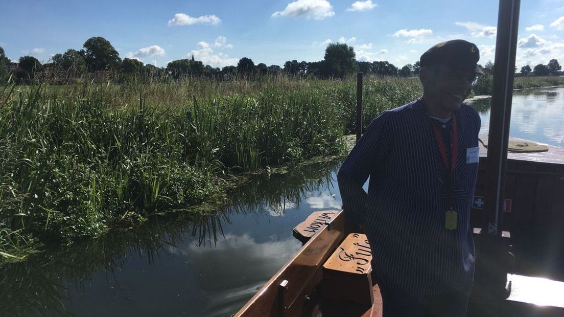 Schipper op een Berkelzomp