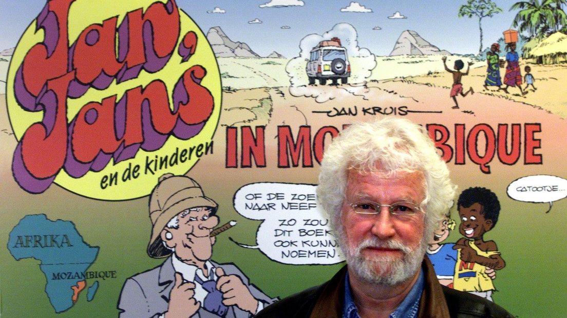 Jan Kruis is bekend van stripserie Jan, Jans en de Kinderen (Rechten: ANP/Toussaint Kluiters)