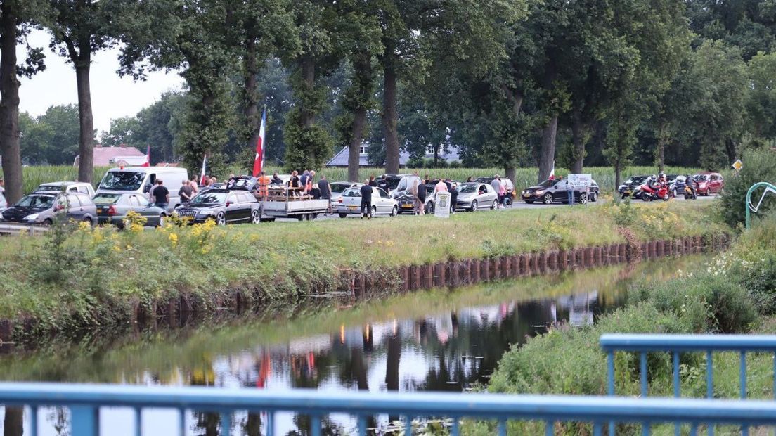 ‘Protesters at German border threatened by passer-by’