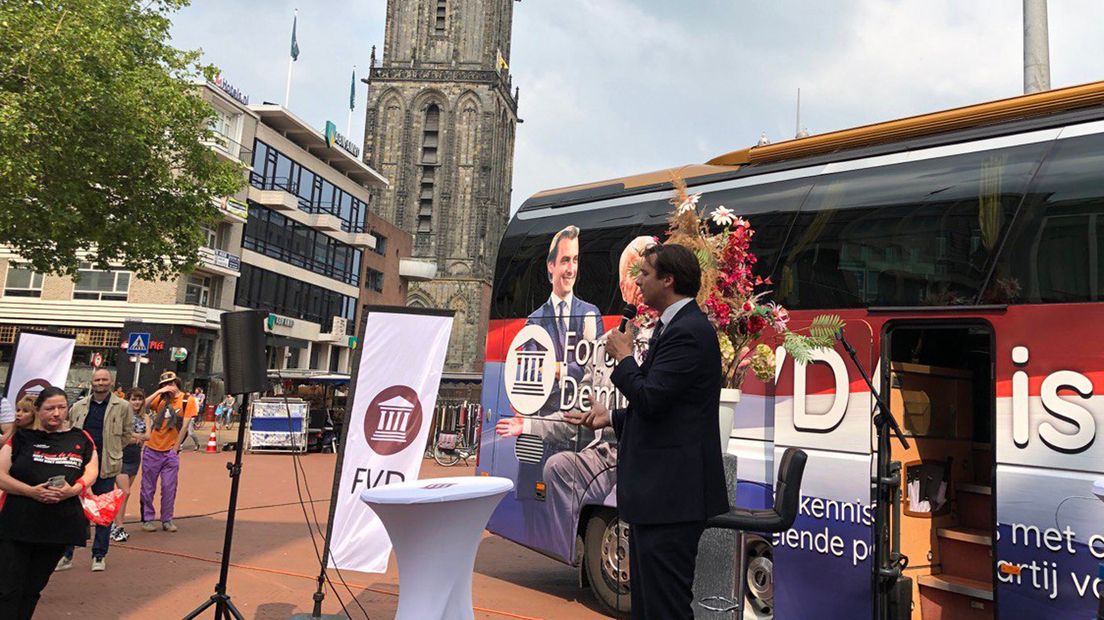 Thierry Baudet in Groningen