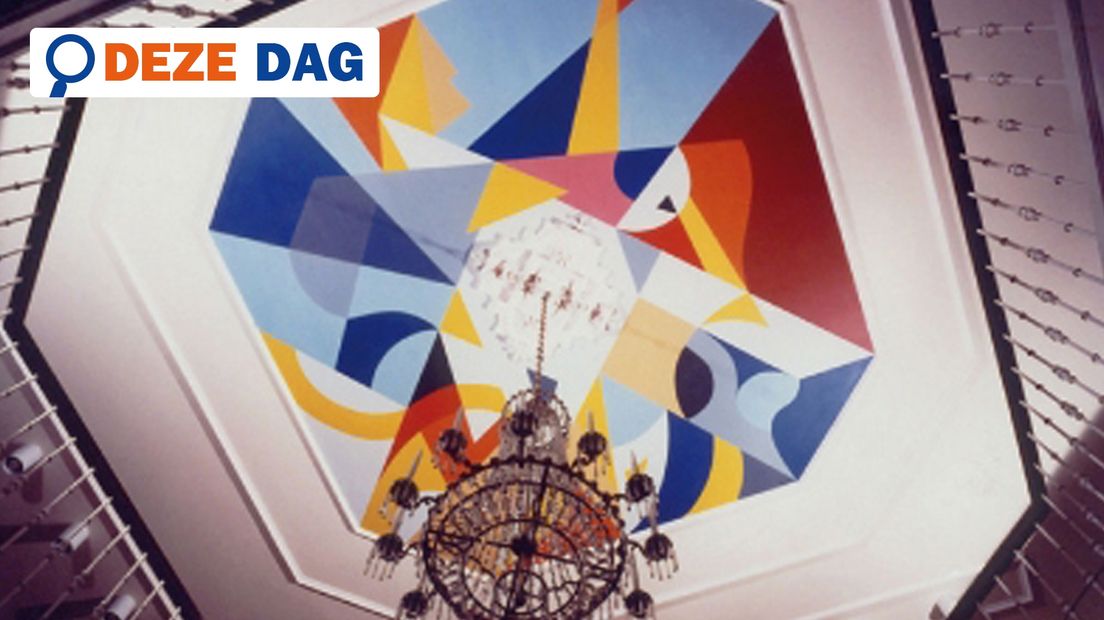 De plafondschildering