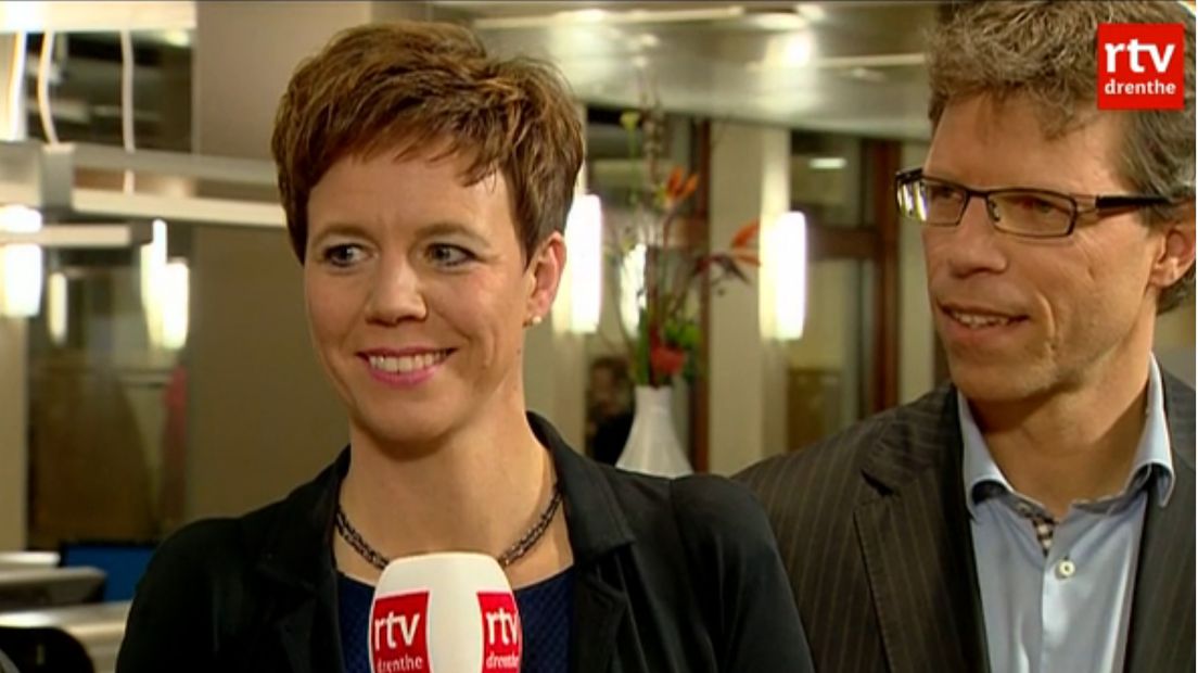 Lijsttrekker Aimée Niebuir-van der Ham van Sterk Lokaal (l)