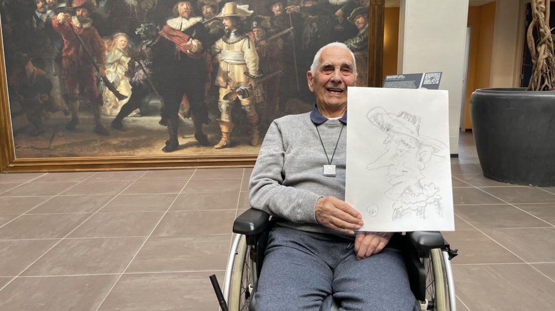 Maarten Zoetewij is een van de mensen die getekend is bij De Nachtwacht