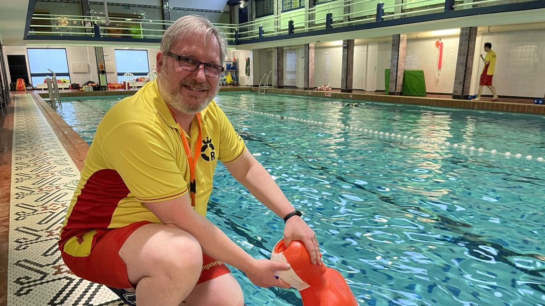 Ronald Bodenstaff in het Helperbad