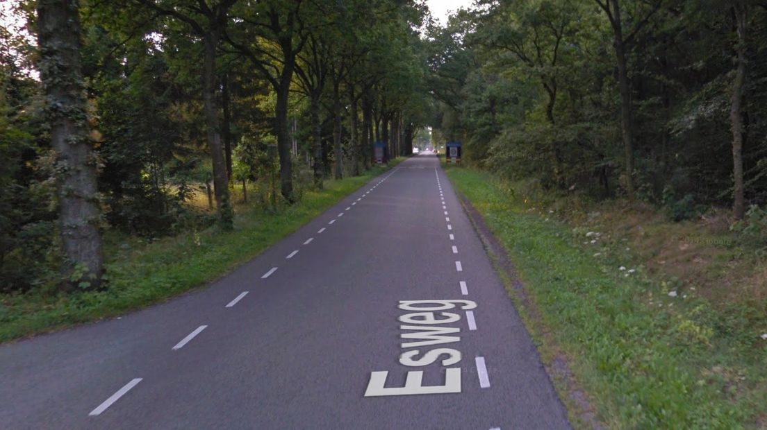 Op de Esweg wordt vaak te hard gereden