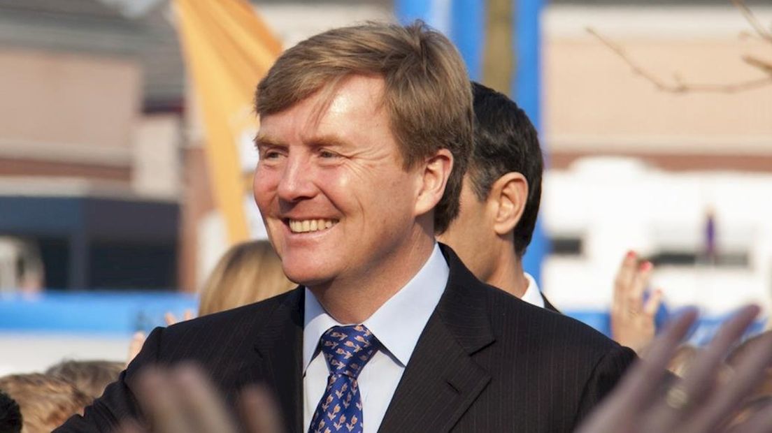 Koning Willem-Alexander komt in maar naar Kampen