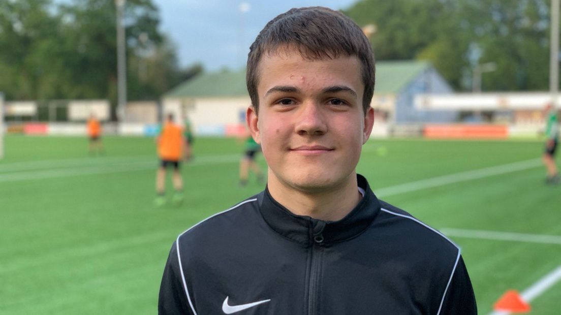 Keeper Ivan Kaniuchko verrast vriend en vijand onder de lat bij VV Heino