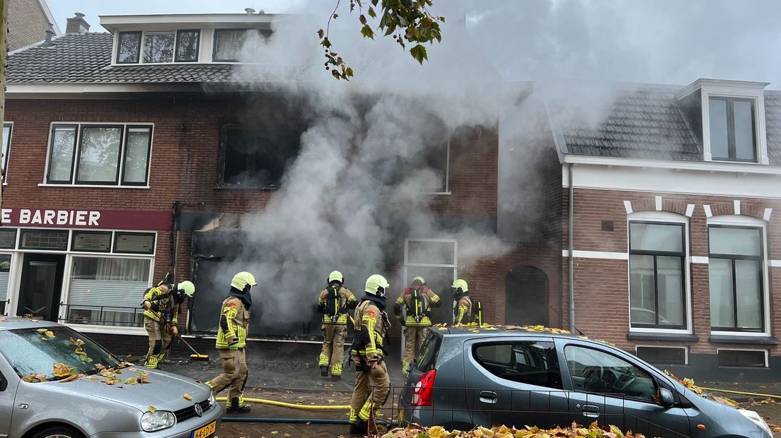 Woning uitgebrand in Deventer