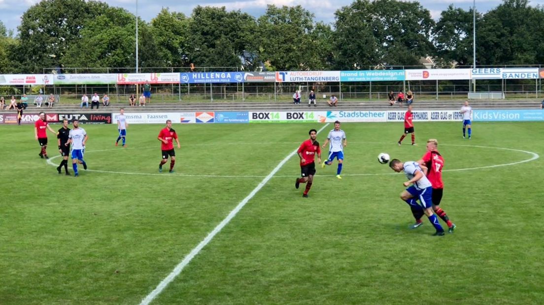 het bleef 0-0 bij Achilles 1894-Purmersteijn (Rechten: RTV Drenthe/Archief)