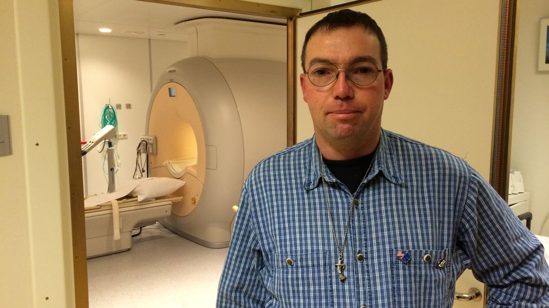 Patiënt Marcel Kuipers: je merkt niets van de scan