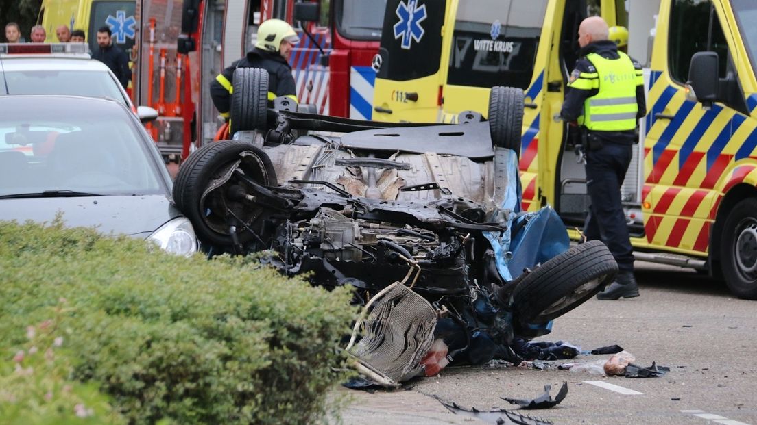 Ravage bij ongeluk in Rilland (video)