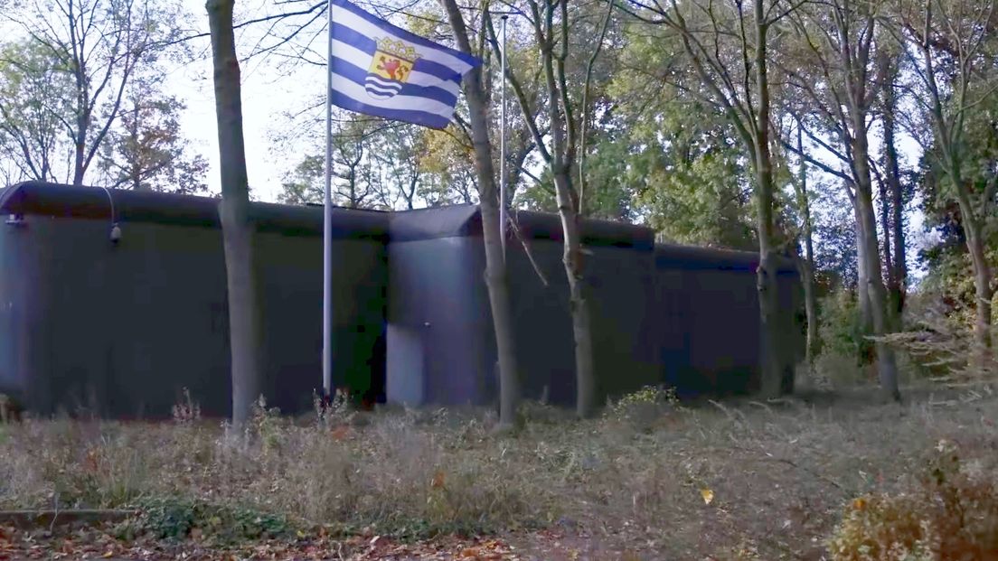 Beeld uit de documentaire van de voormalige nucleaire bunker in Kloetinge