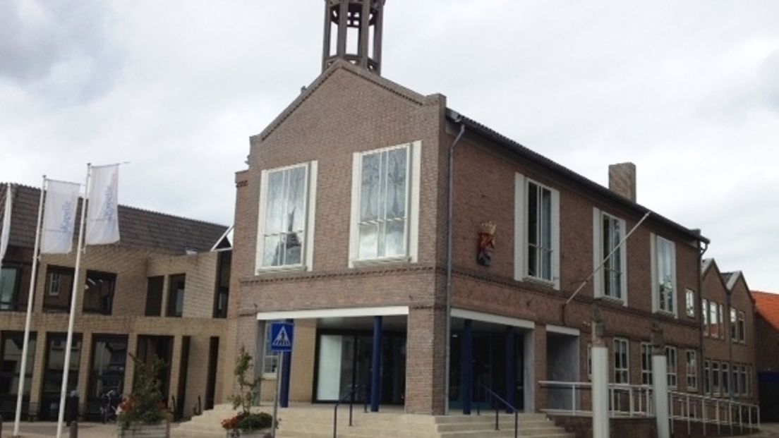 Het gemeentehuis van Kapelle