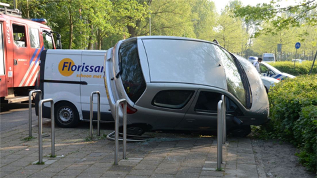 Ongeluk parkeerterrein De Uithof