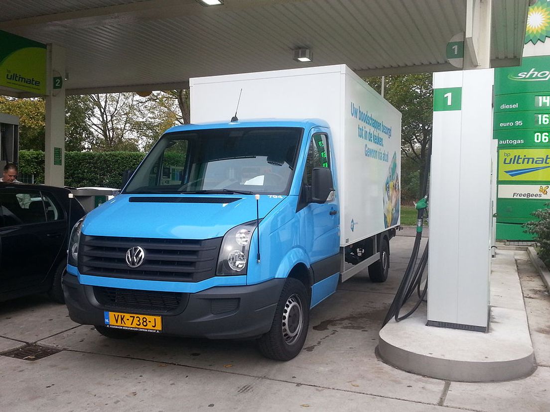 De blauwe variant