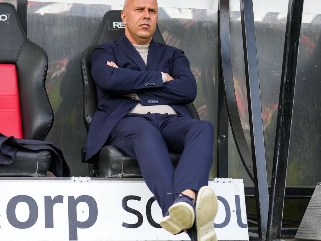 Feyenoord-hoofdtrainer Arne Slot