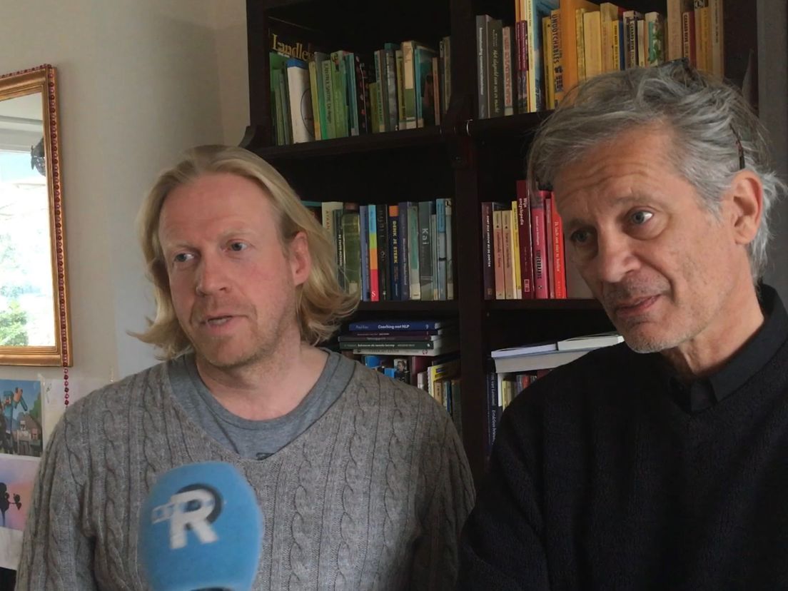 Tim Thiel (l) en Ron Boers (r) van ONS.Vlaardingen