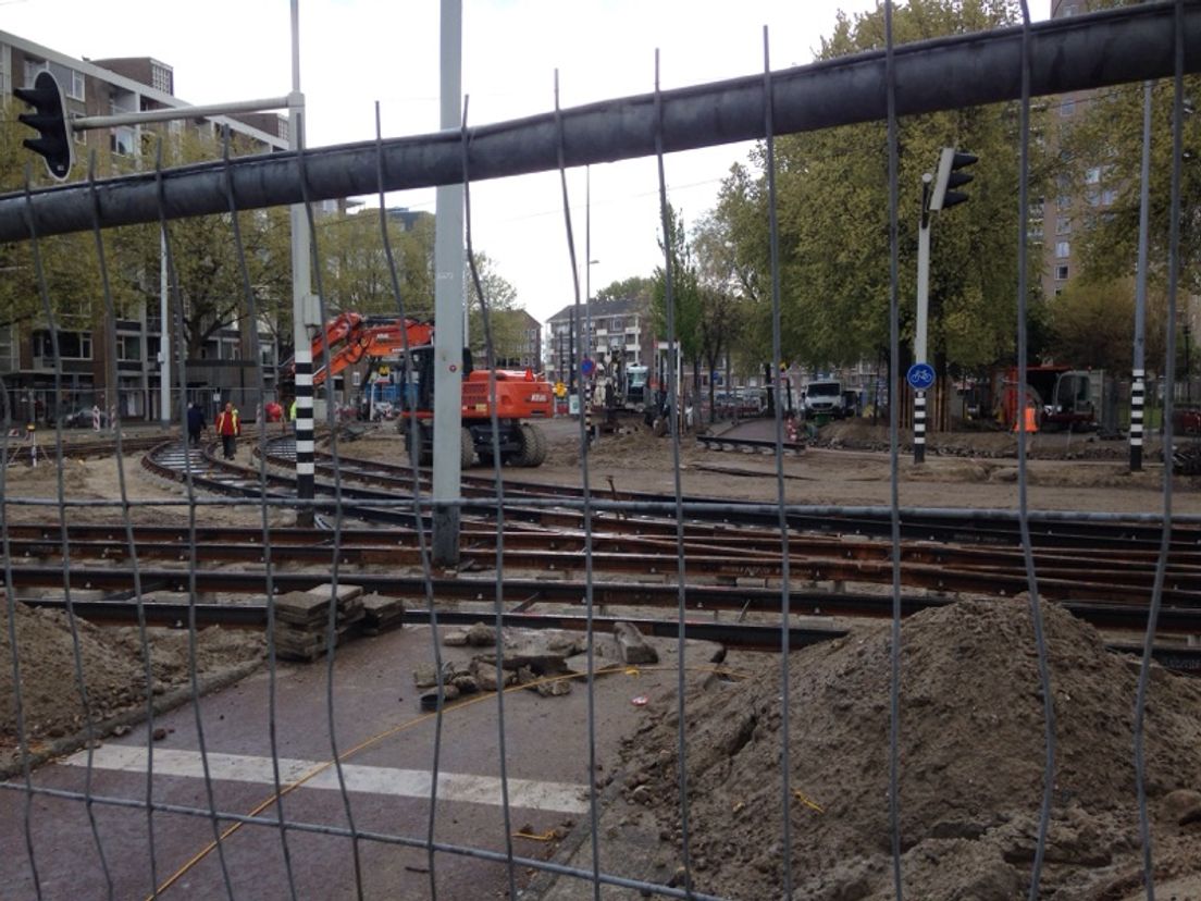 Werkzaamheden bij Oostplein