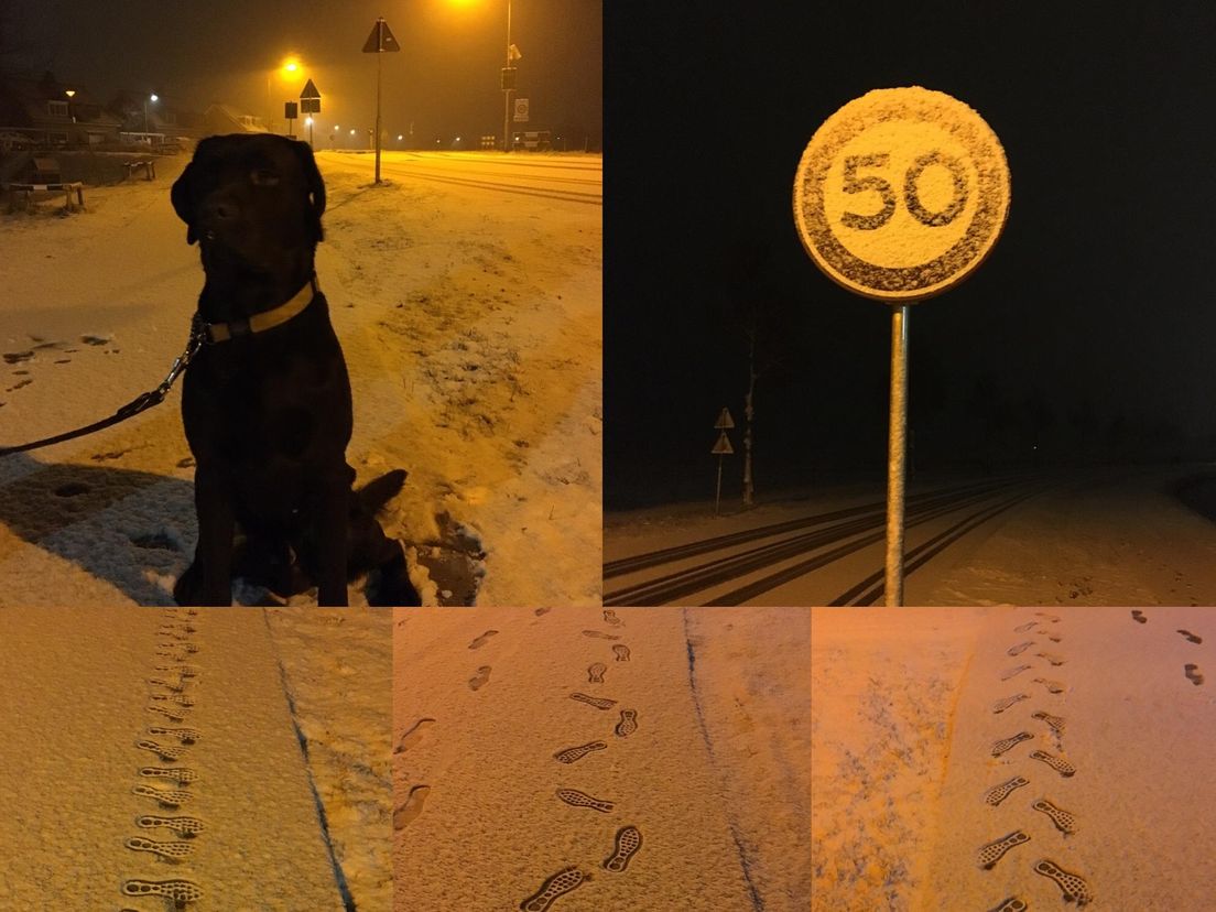 Jolanda: "Sneeuw in Heerjansdam"