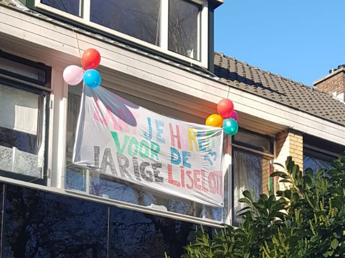 Een bijzondere verjaardag voor Liselotte uit Rotterdam-Schiebroek