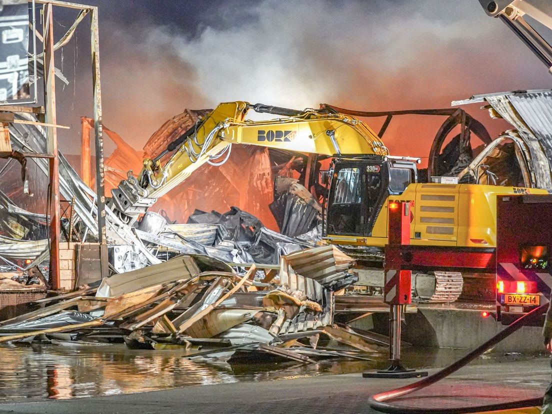 Het bedrijfsverzamelgebouw was meer dan 5.000 vierkante meter groot