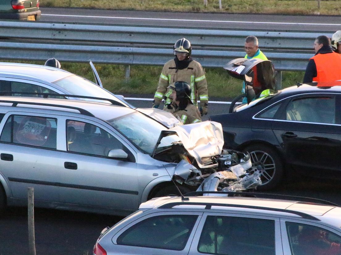 Ongeval op de A15