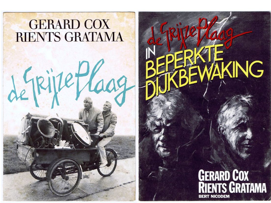 De twee theaterprogramma's die Gerard Cox, Rients Gratama en Bert Nicodem halverwege de jaren tachtig hebben gemaakt