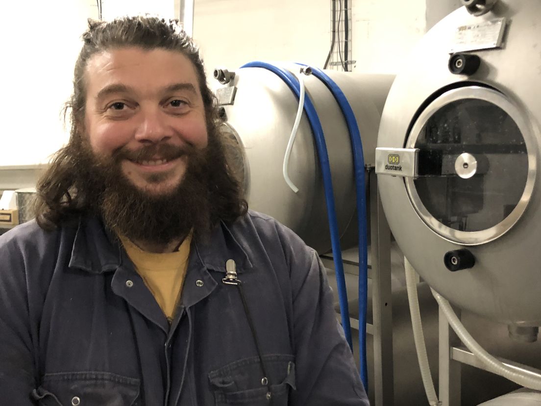 Bierbrouwer Okke van Beuge van Vet & Lazy