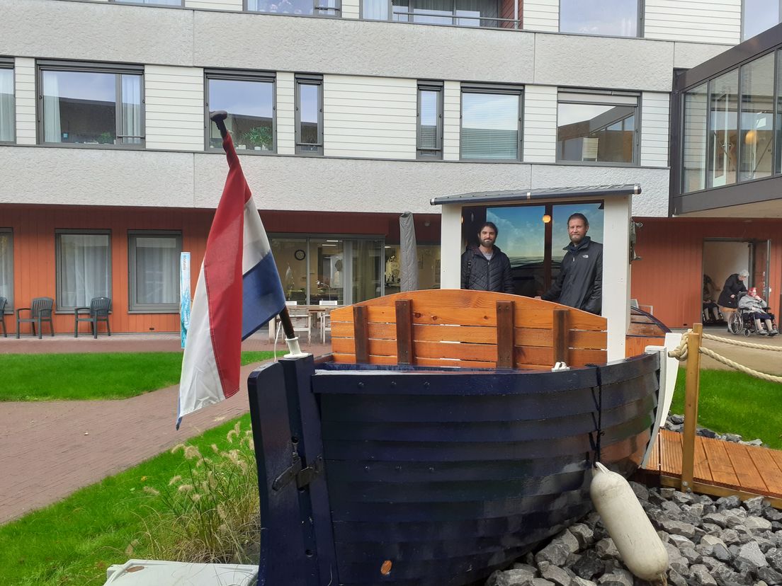 De multi-mediale boot Quo Vadis in Sommelsdijk