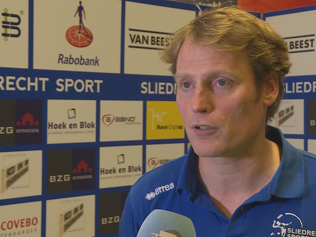 Sliedrecht Sport-coach Matt van Wezel