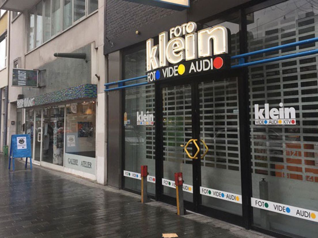 Vrijdag bleven de winkels van Foto Klein gesloten