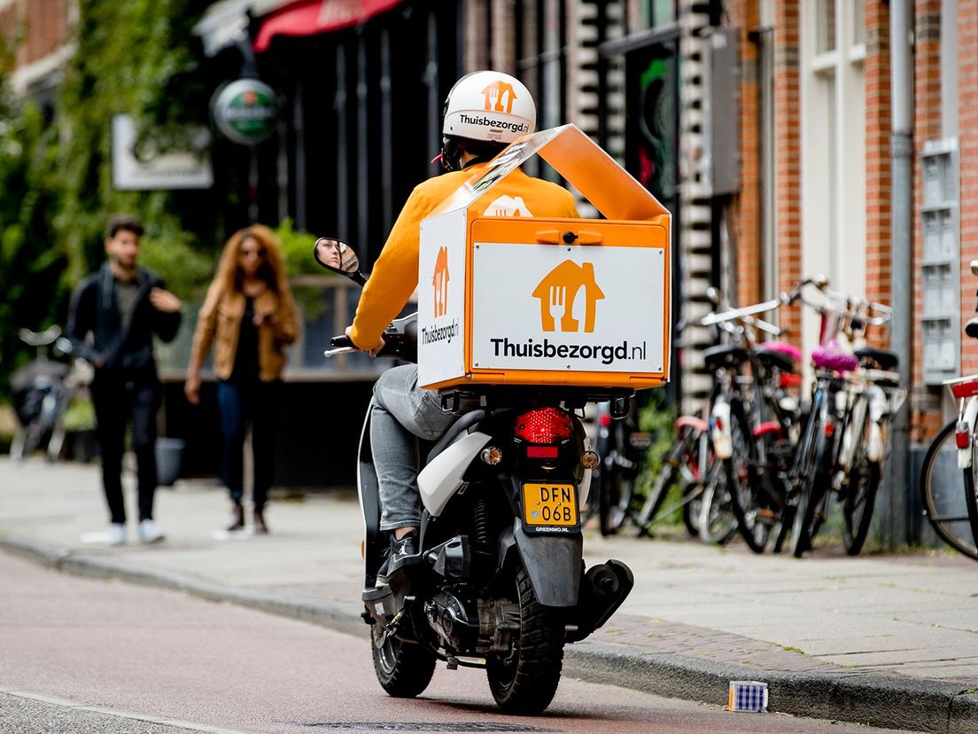 Thuisbezorgd-koeriers van de straat, PostNL houdt weerssituatie lokaal