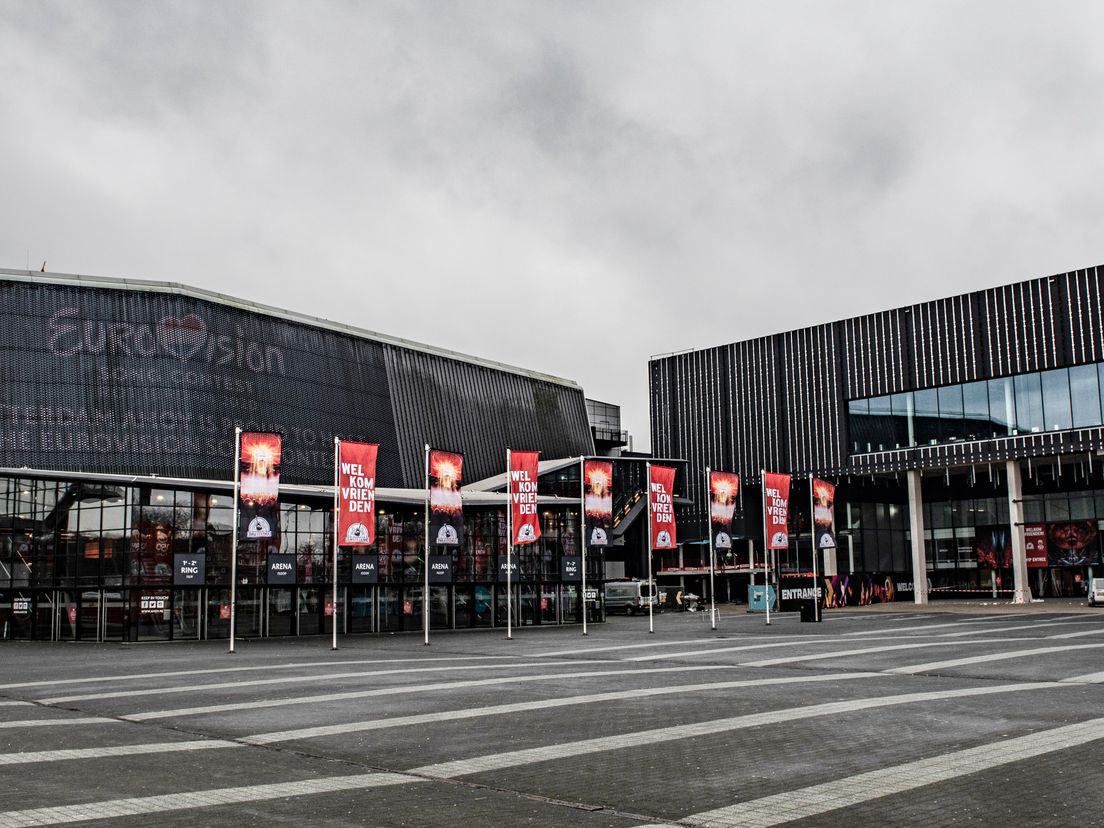 Rotterdam Ahoy, waar het Eurovisie Songfestival gehouden zal worden (Bron: Rijnmond - Rick Huijzer)