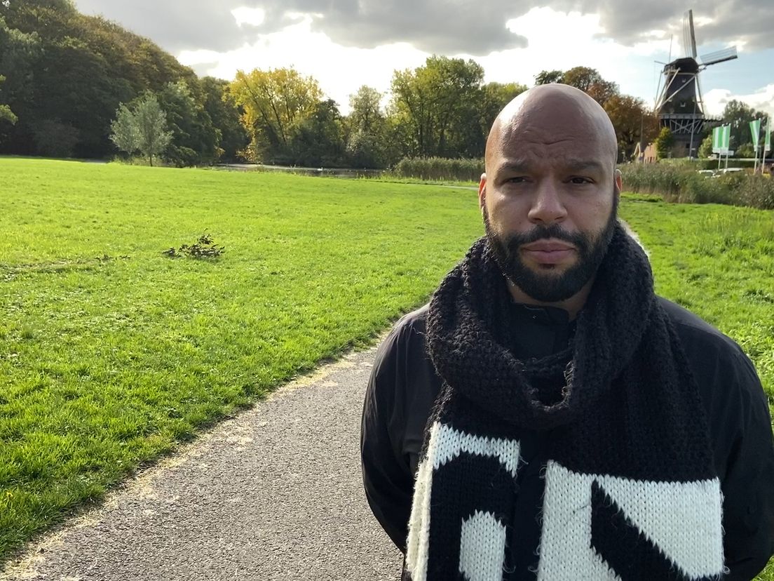 Festivalorganisator Aziz Yagoub in het Kralingse Bos