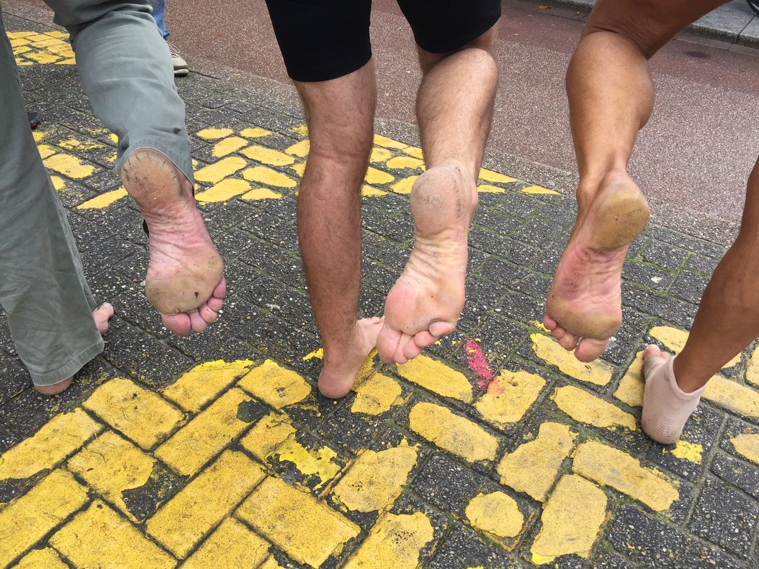 "Alsof je over wolken loopt". Deze voeten doorstonden 42,195 km door Rotterdam.