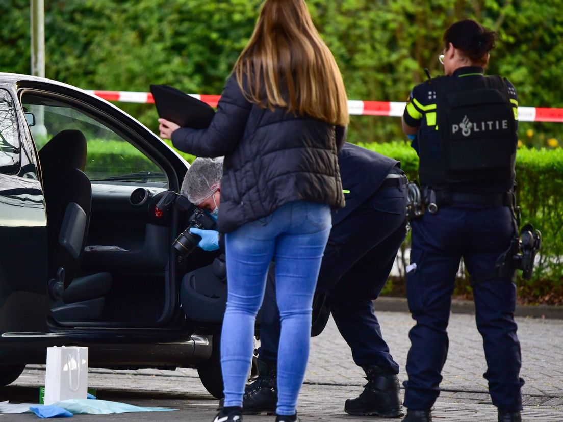 Investigation after the shooting in Spijkenisse