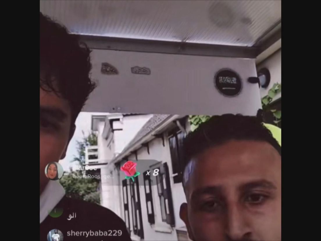 Een fragment uit de permanente stream op TikTok van Adam Mohammed