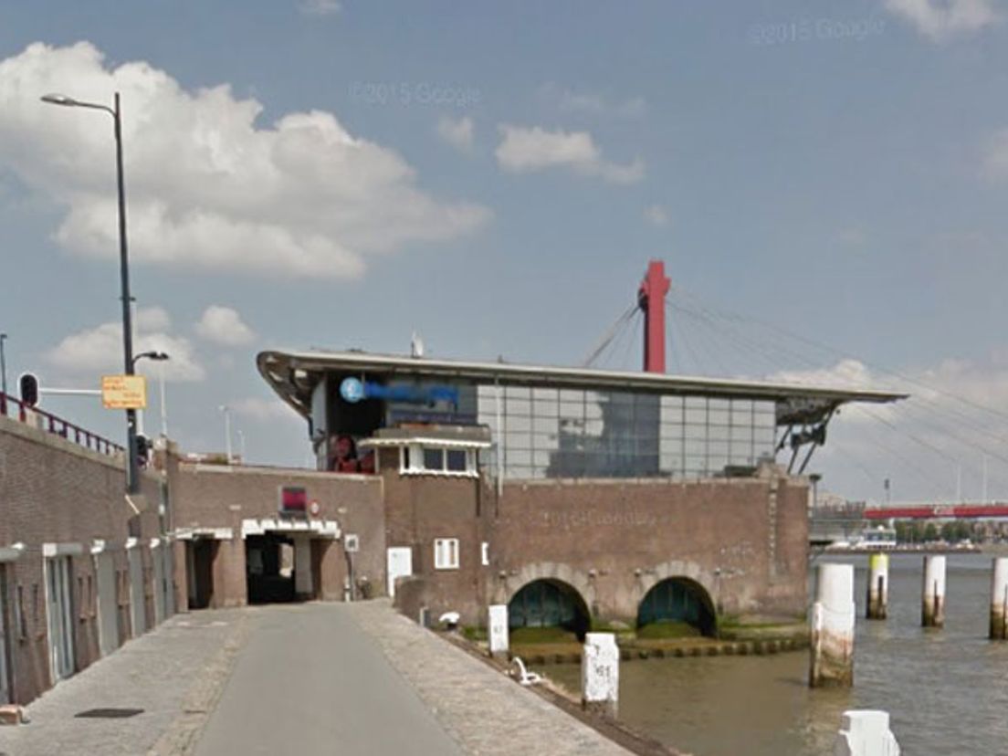 Het voormalige Waterfront-pand aan de Boompjeskade in Rotterdam