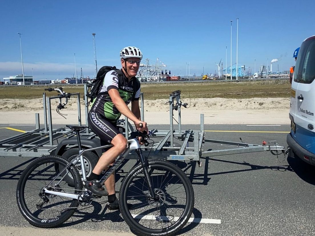 Ben van der Giessen, fietsende voorman ECT