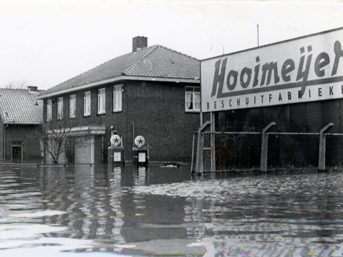 Watersnood 1953 treft ook fabriek Hooimeijer