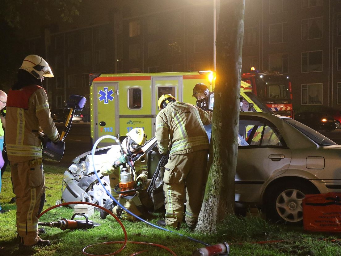 Ongeval op de Burgemeester Pruissingel