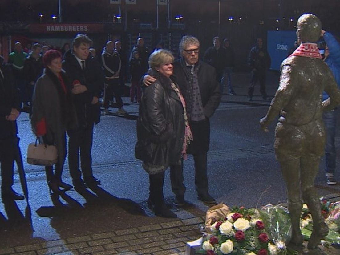 Feyenoord herdenkt Coen Moulijn in 2016