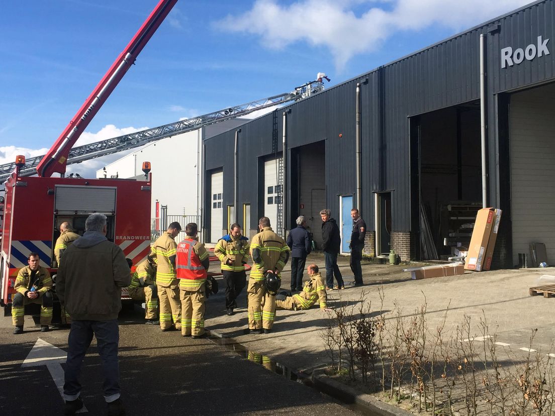 Grote brand Heerjansdam