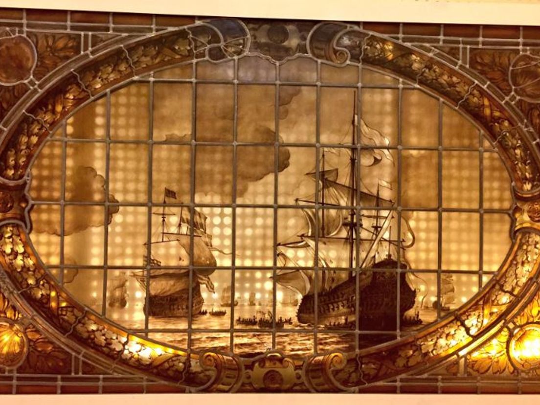 Glas in Lood, Vierdaagse Zeeslag (1666)