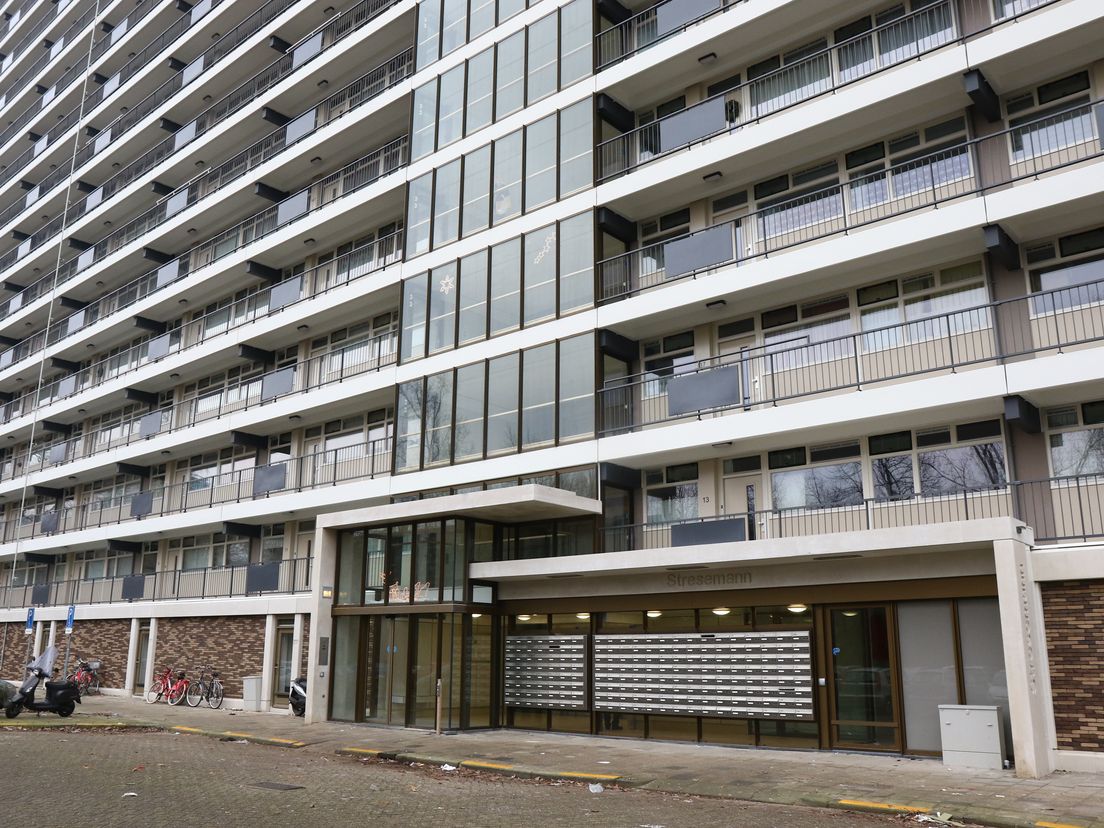 De Stresemannplaats in Rotterdam-Ommoord.